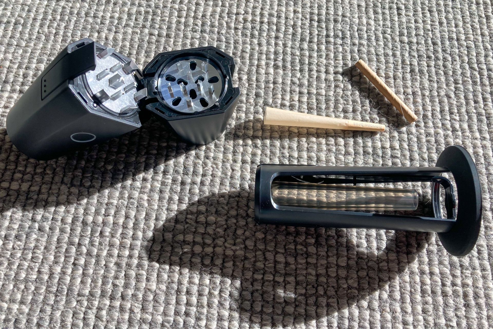 an electric weed grinder