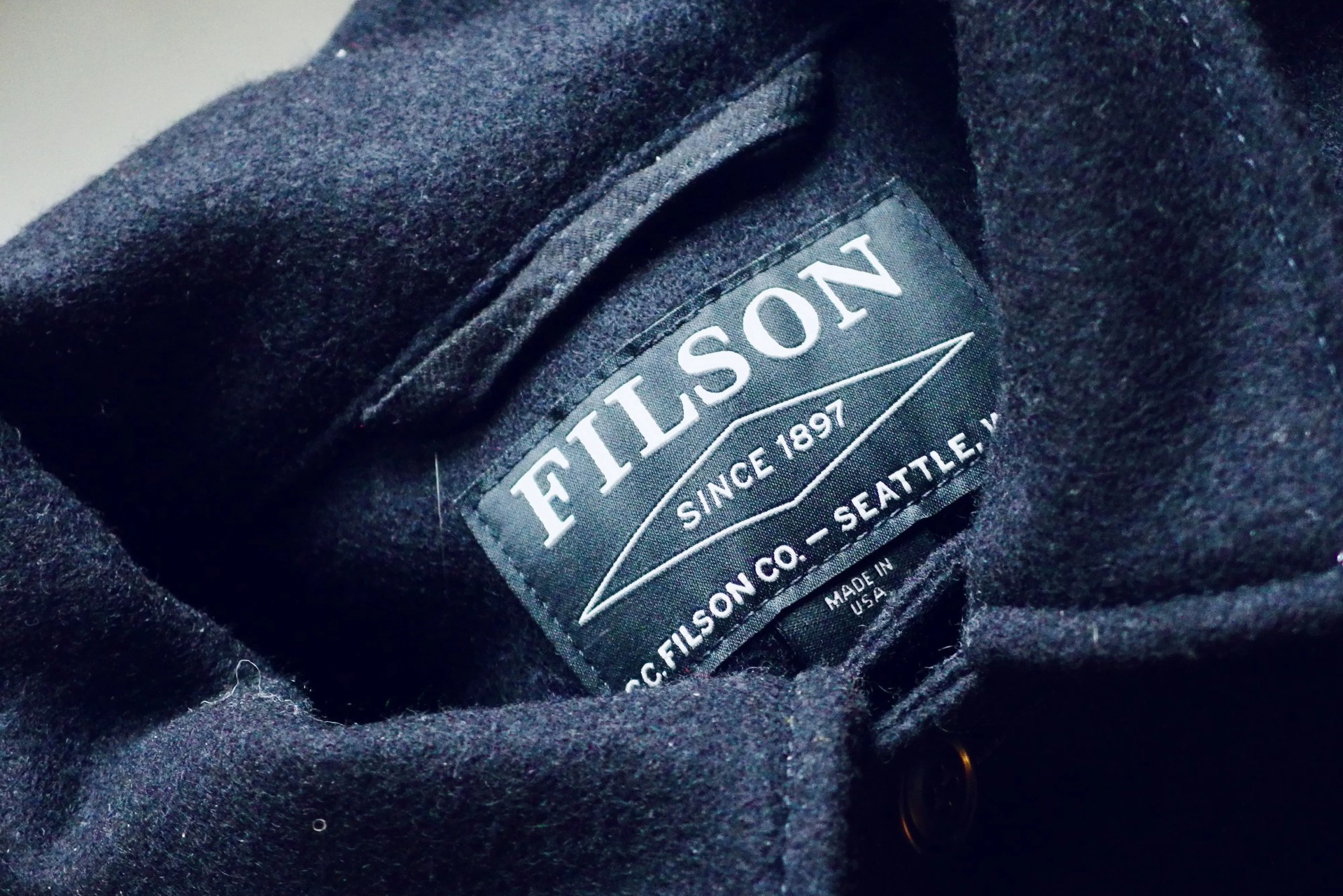 filson mackinaw wool cruiser jacket