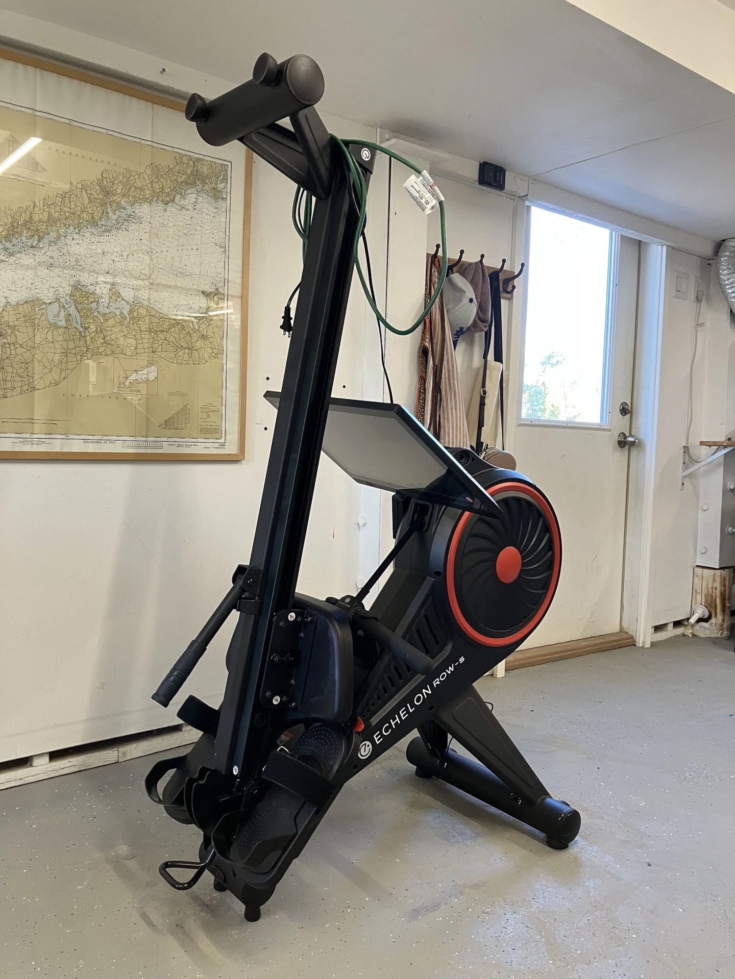 echelon row s connected rowing machine