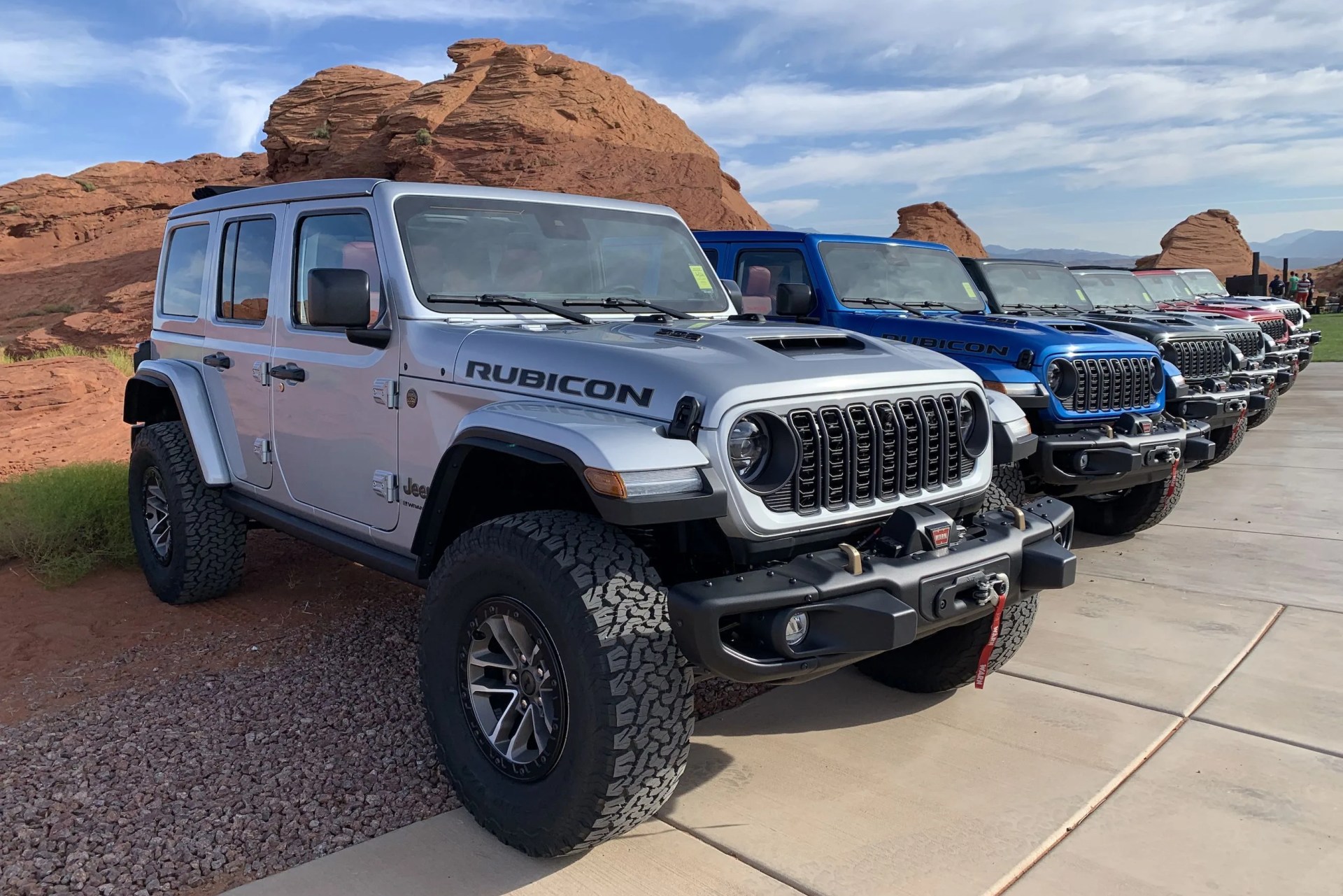 multiple 2024 jeep wranglers