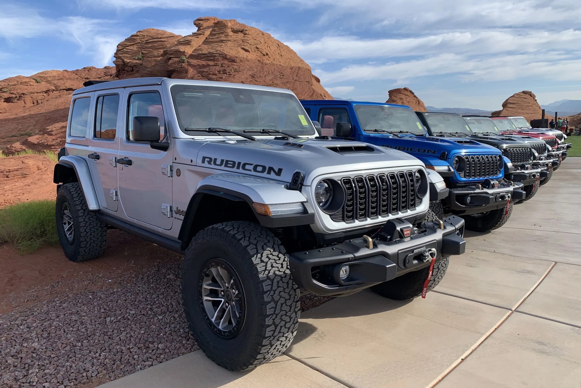 multiple 2024 jeep wranglers