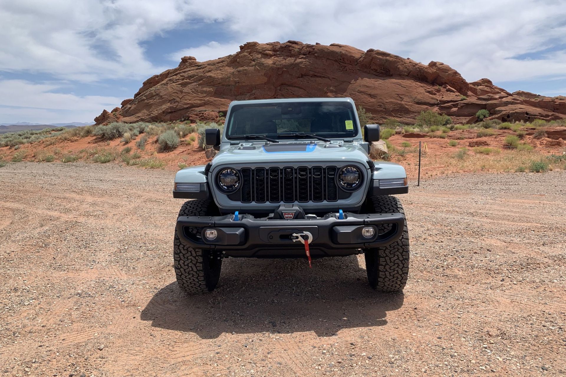 jeep wrangler in the desert