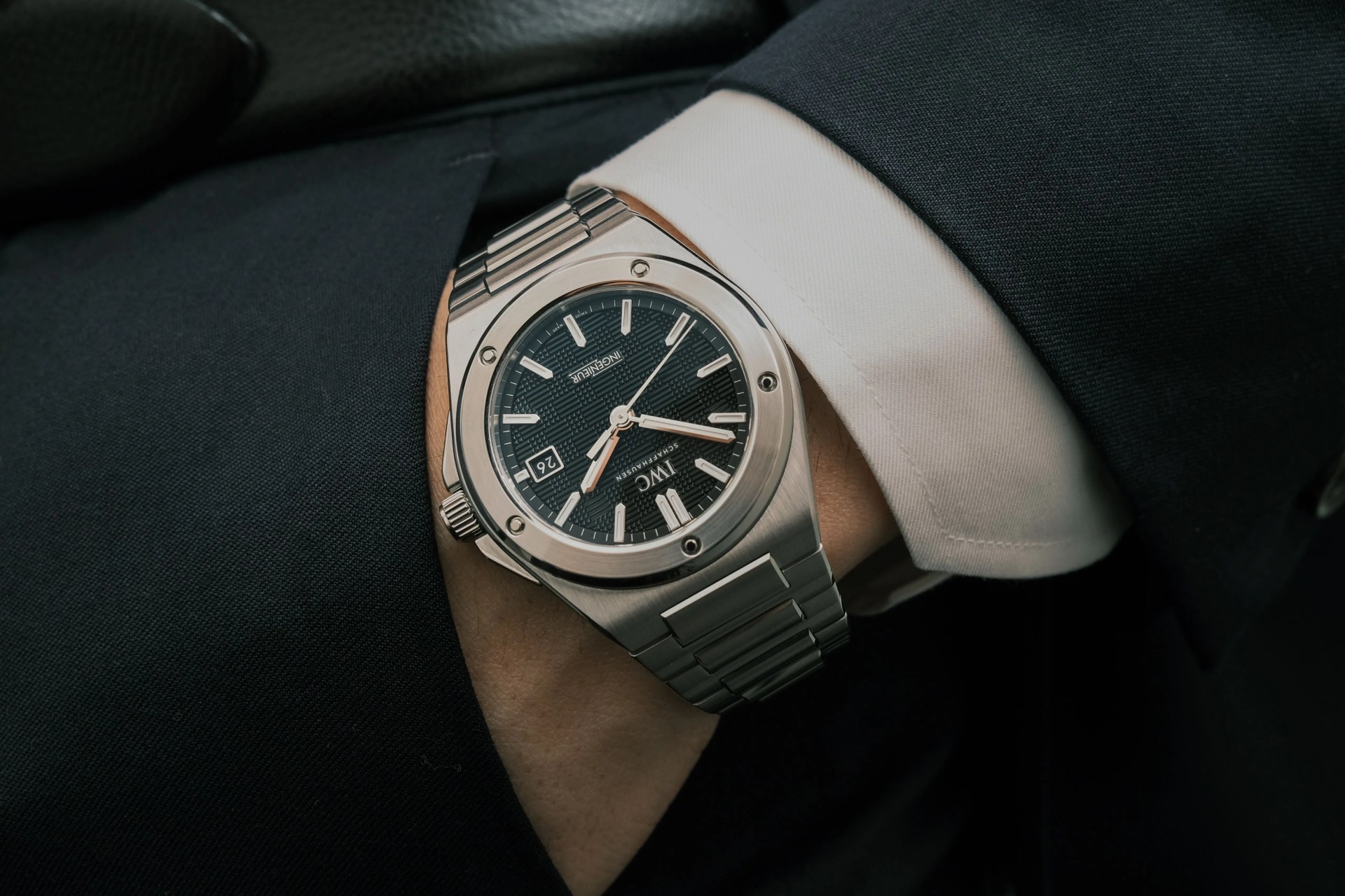 watch on a wrist