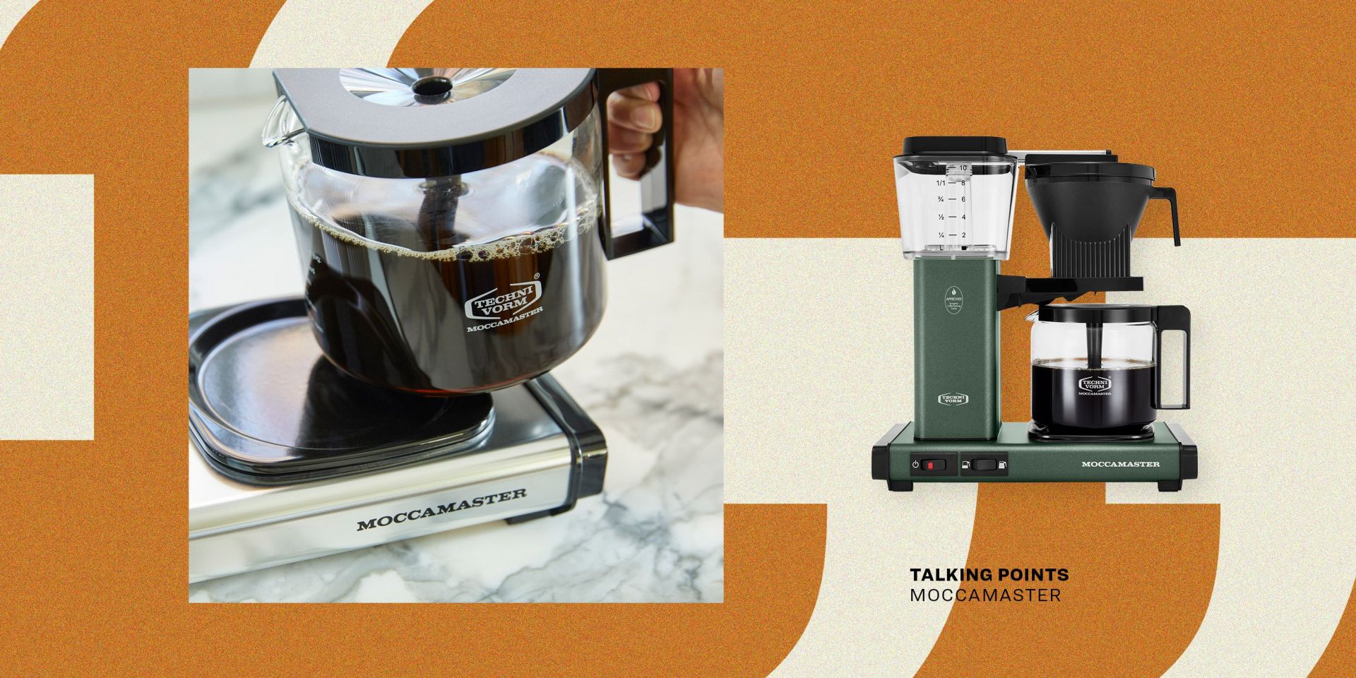 talking points moccamaster coffee machine