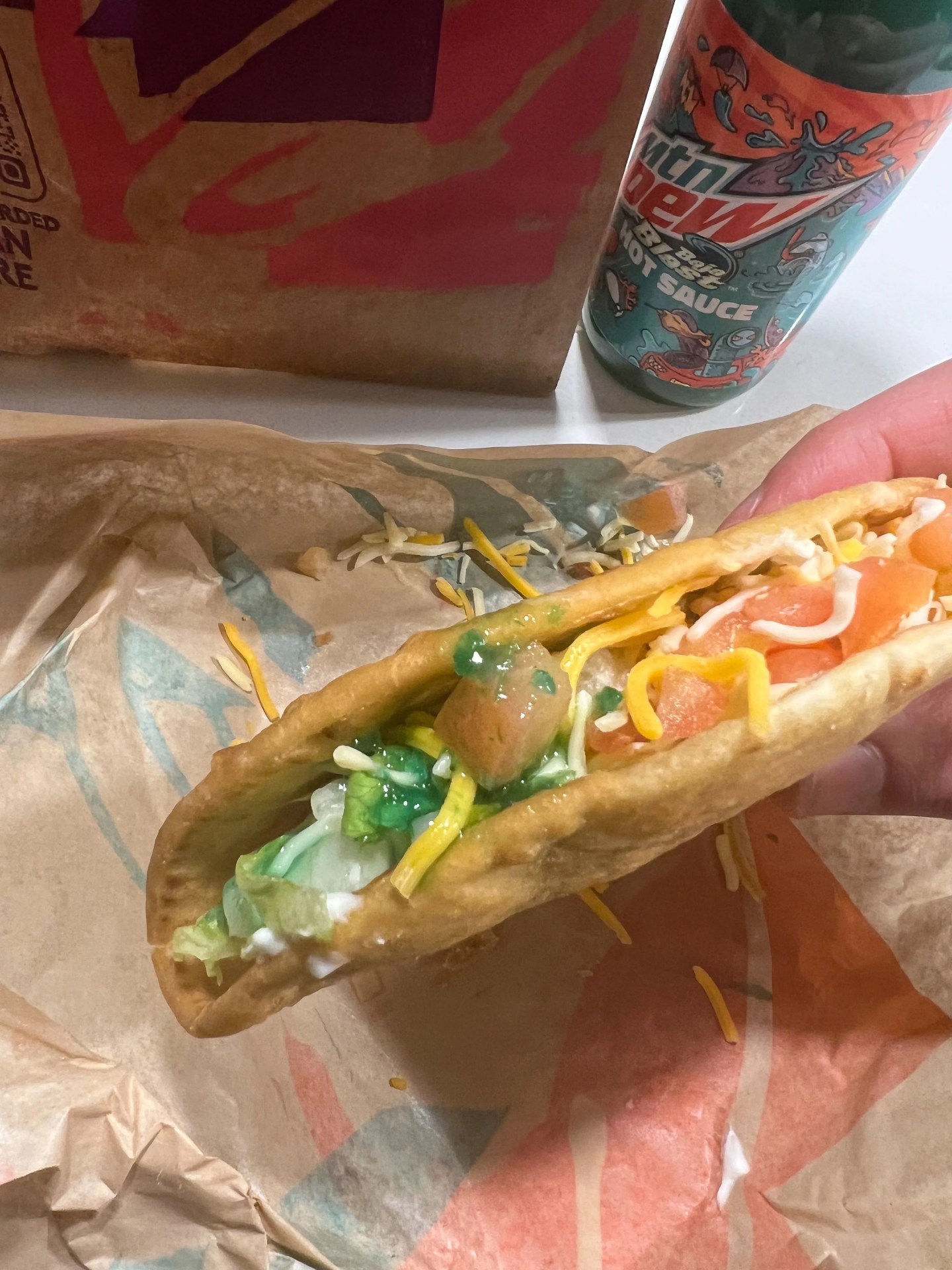 mountain dew baja blast hot sauce
