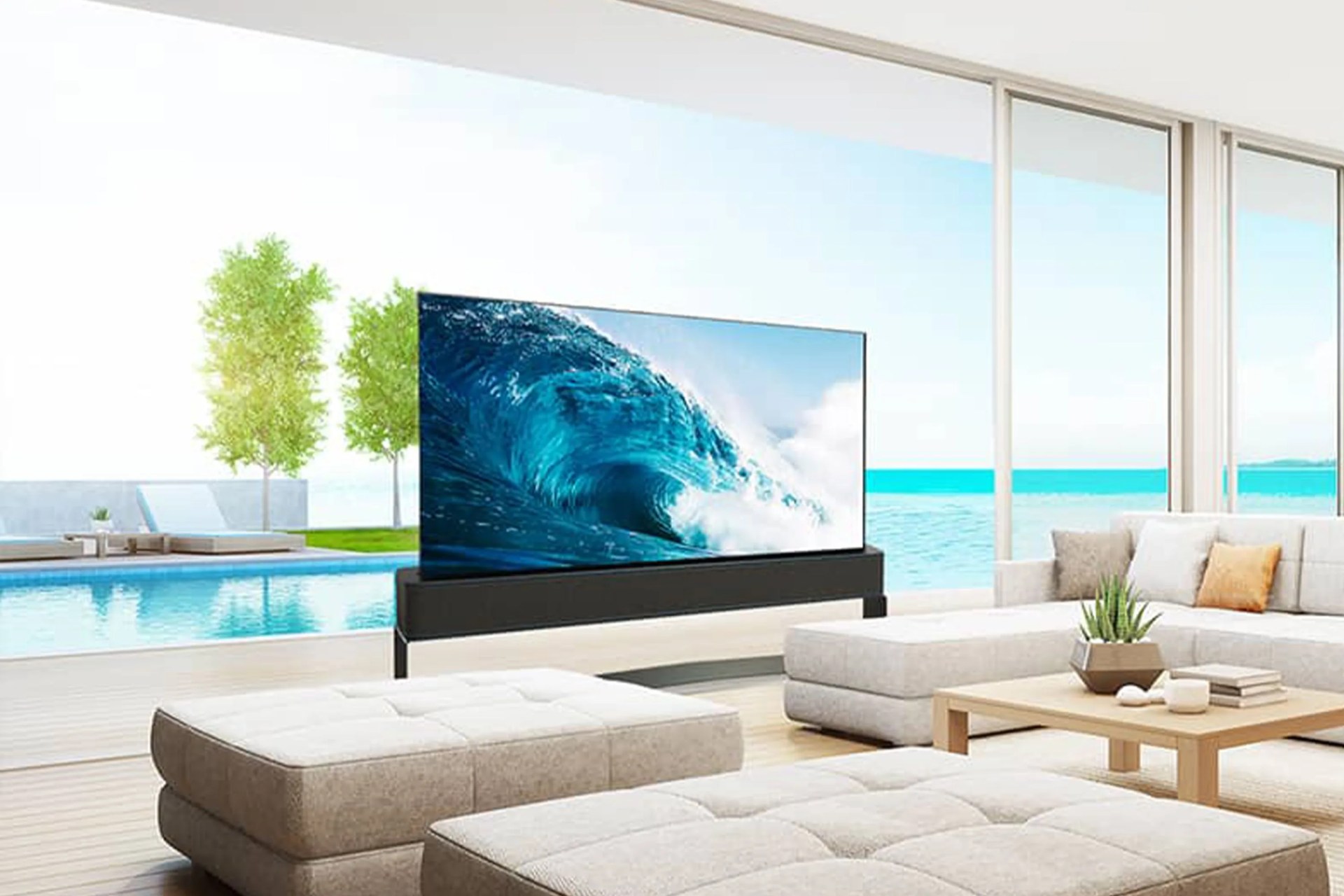 oled rollable tv