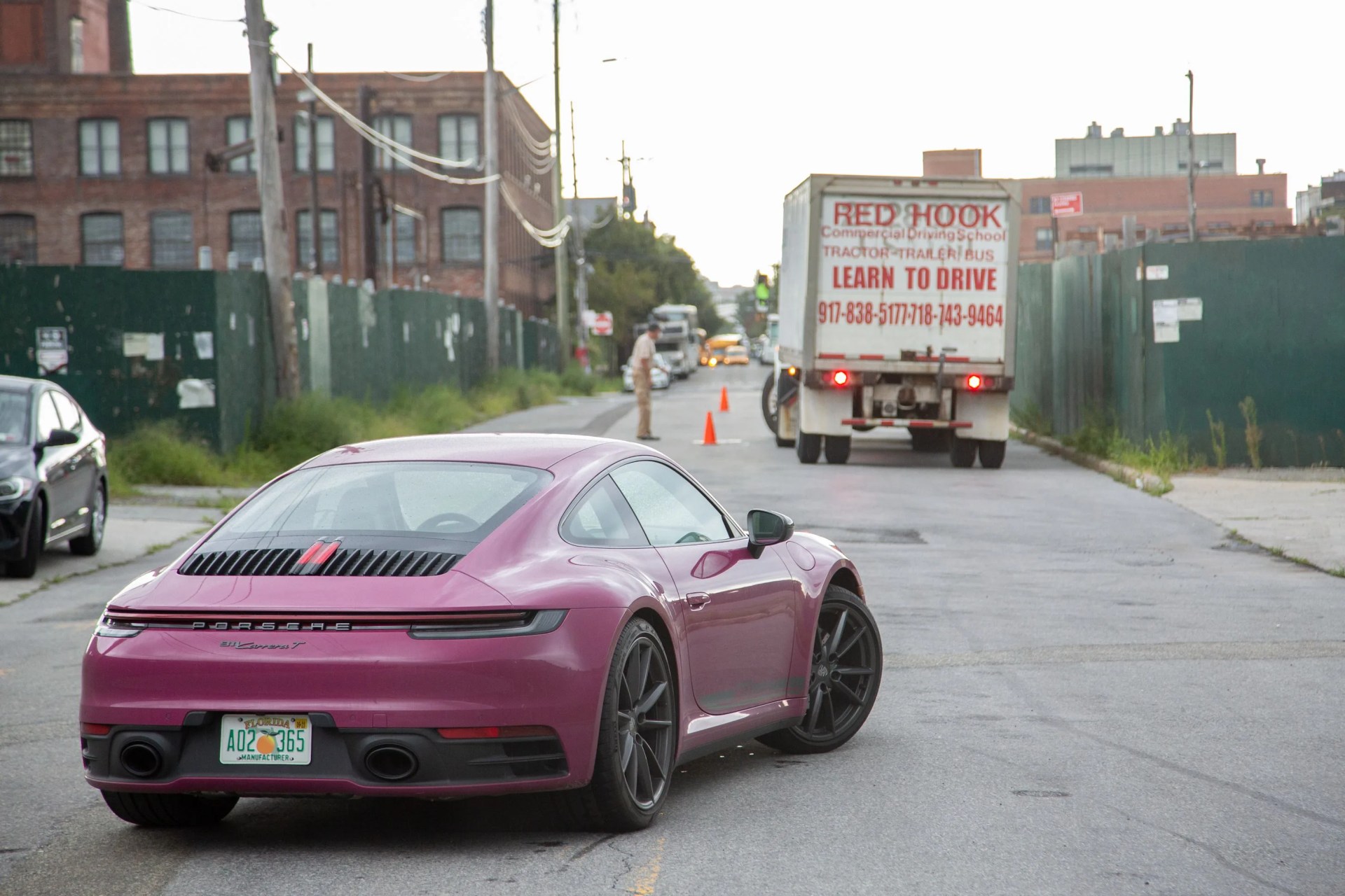 porsche 911 carrera t 2023 pink