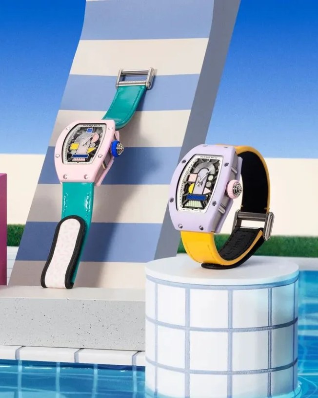 rm 07 01 automatic winding coloured ceramics watch
