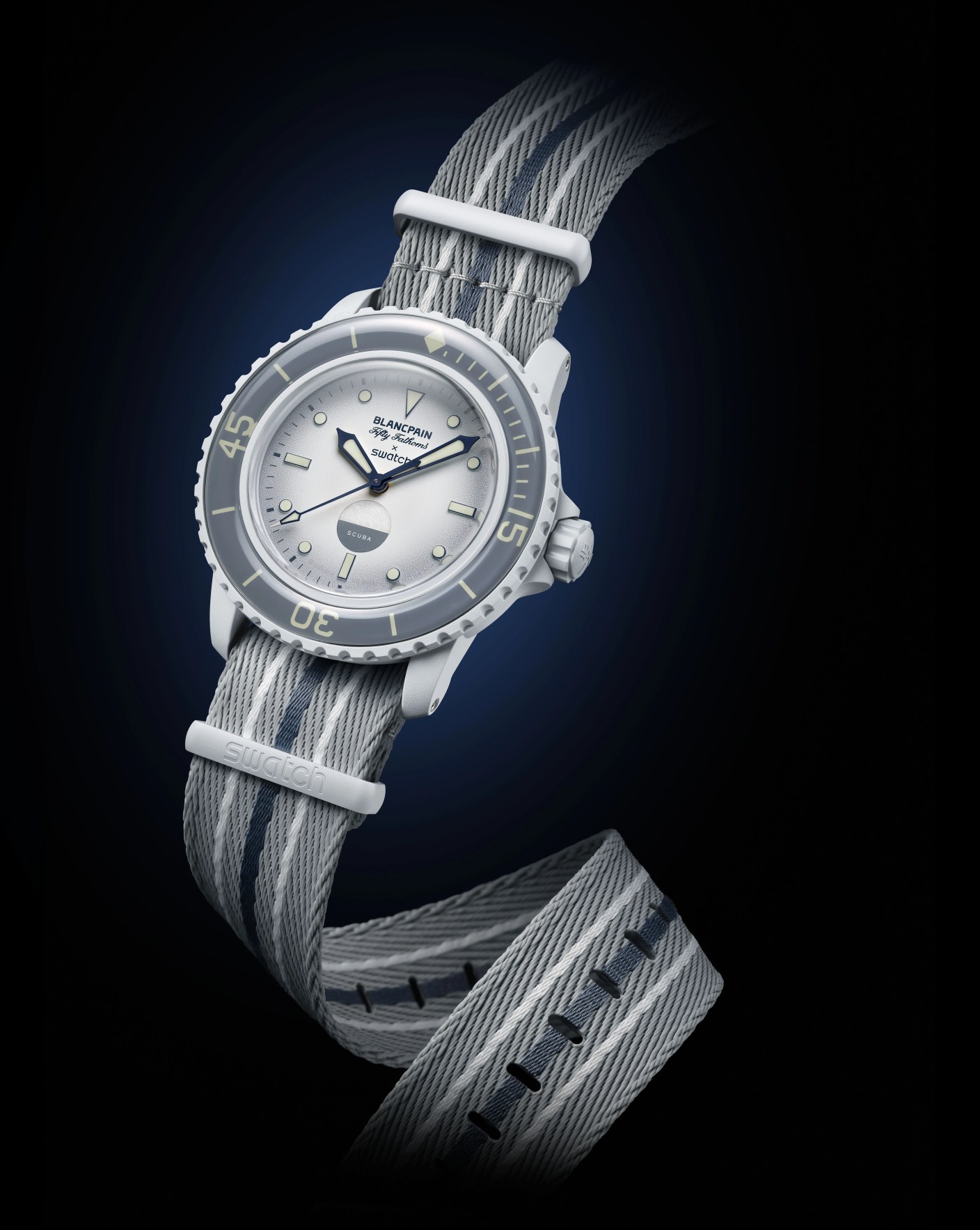 swatch blancpain scuba fifty fathoms