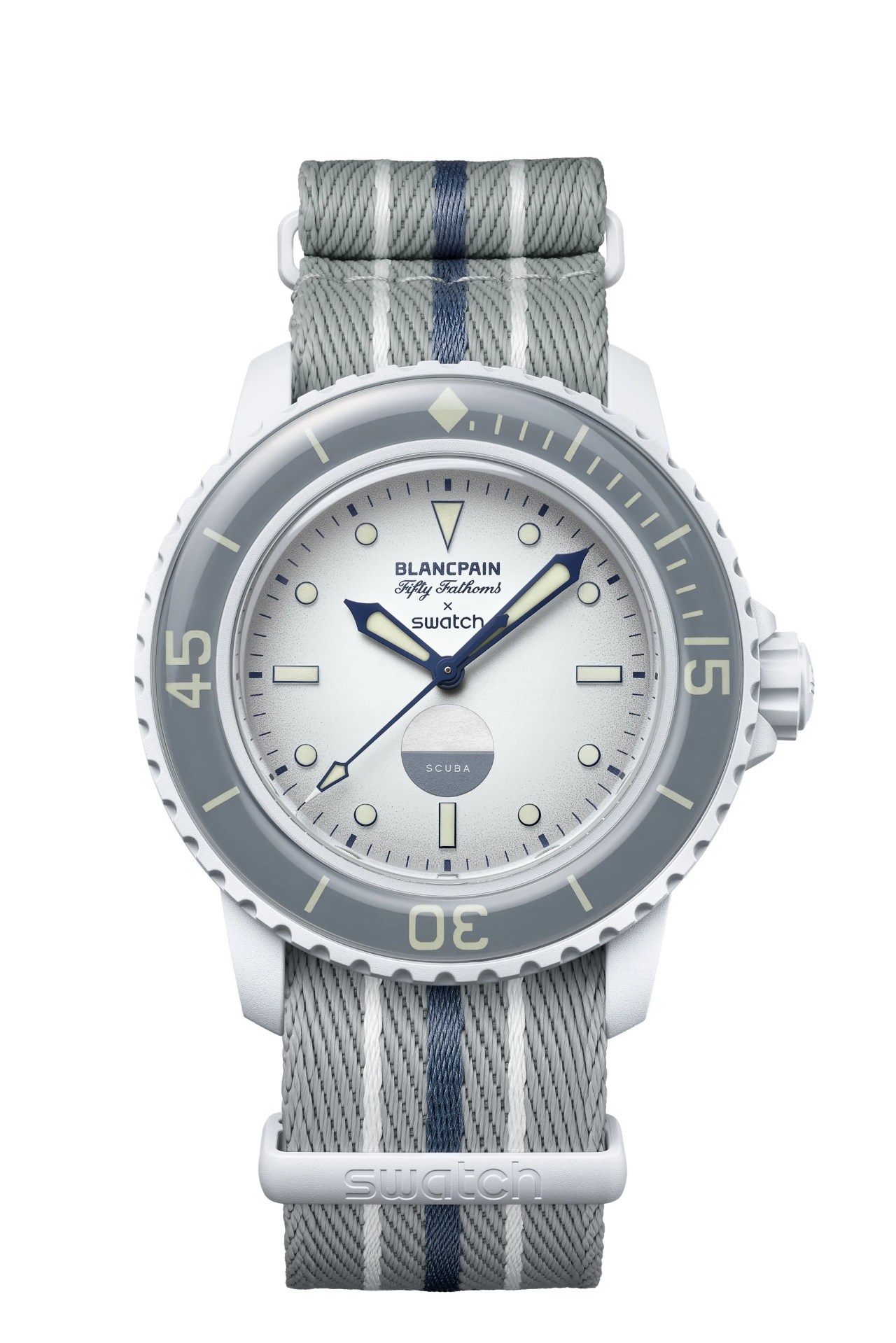 swatch blancpain scuba fifty fathoms