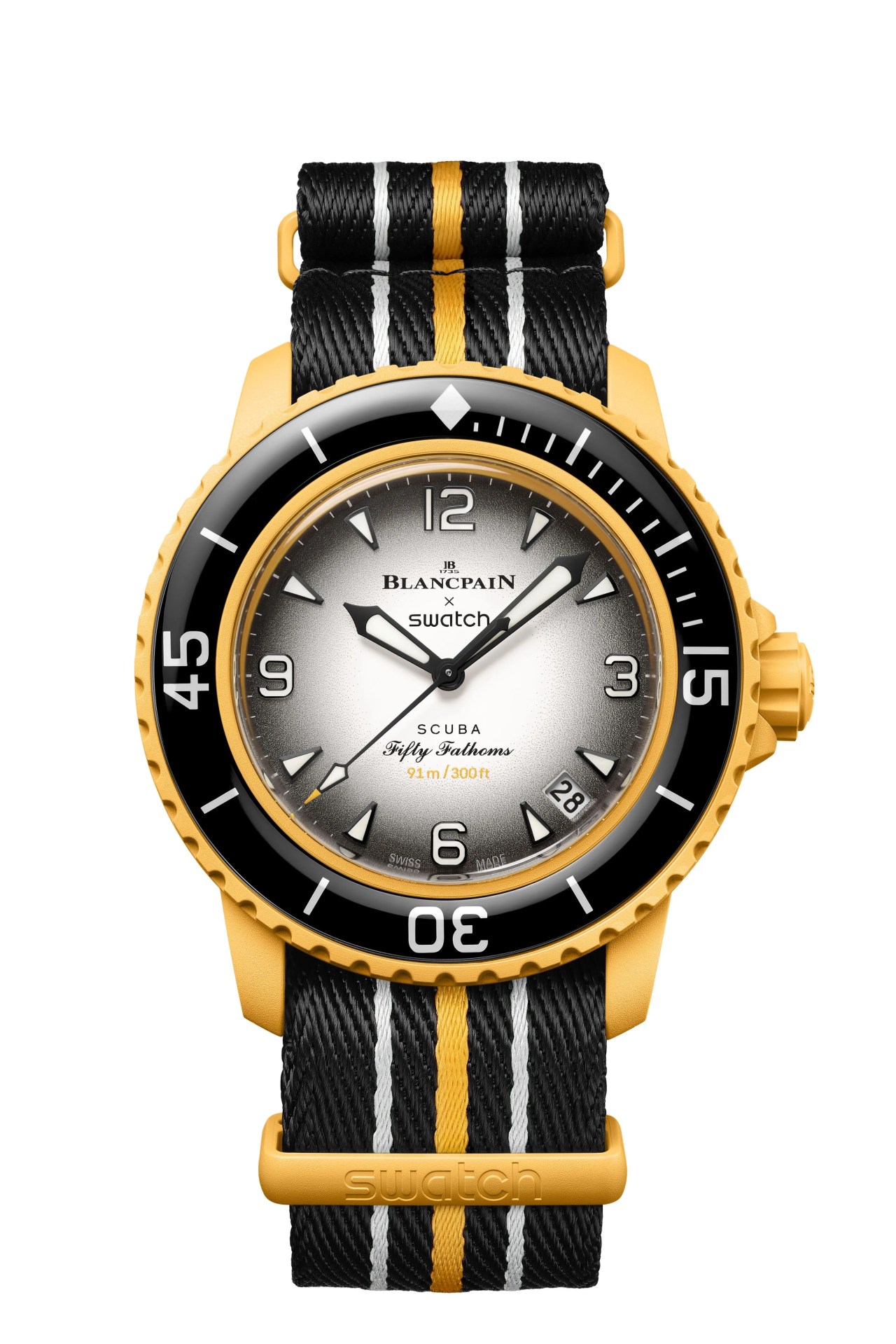 swatch blancpain scuba fifty fathoms