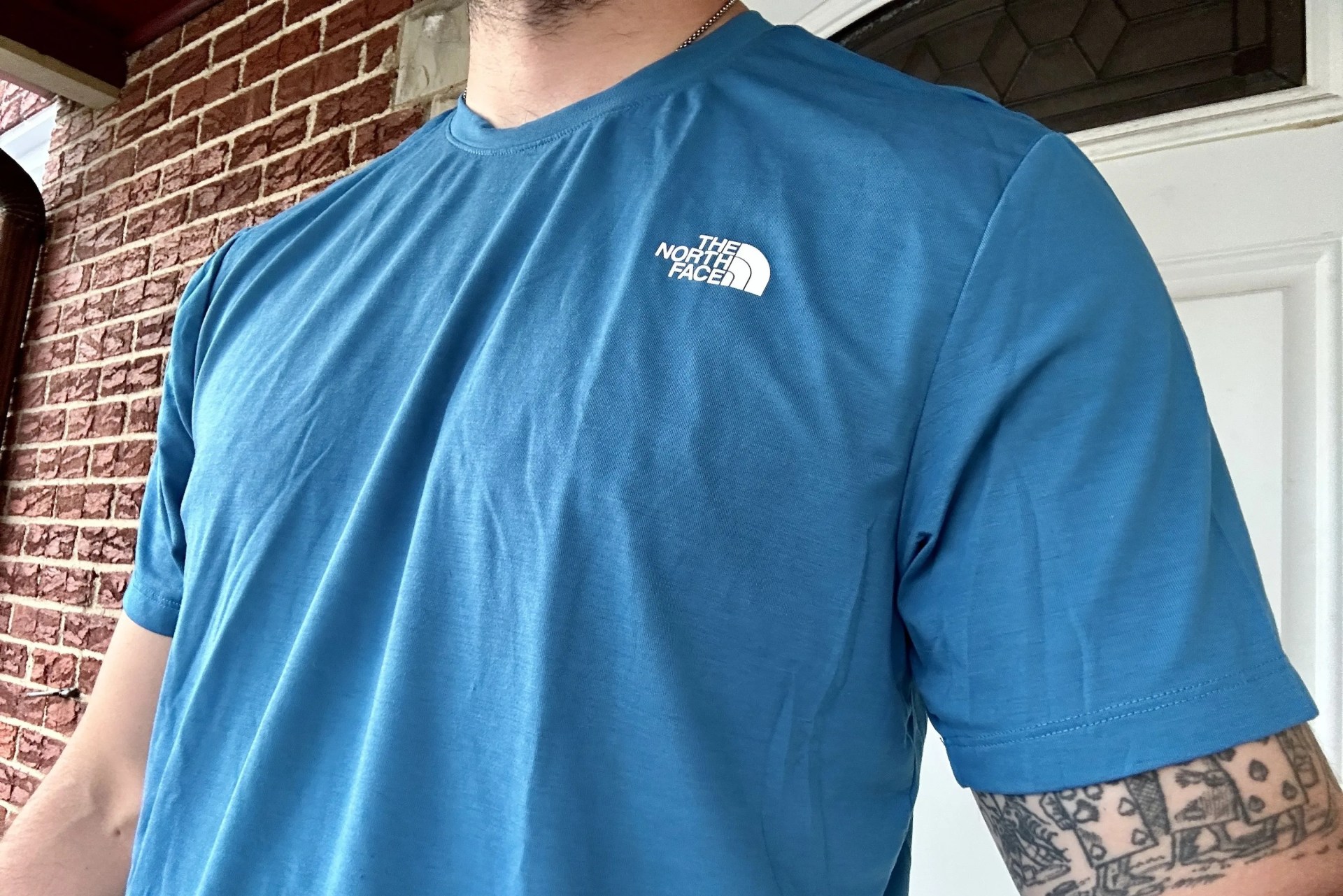the north face wander short sleeve