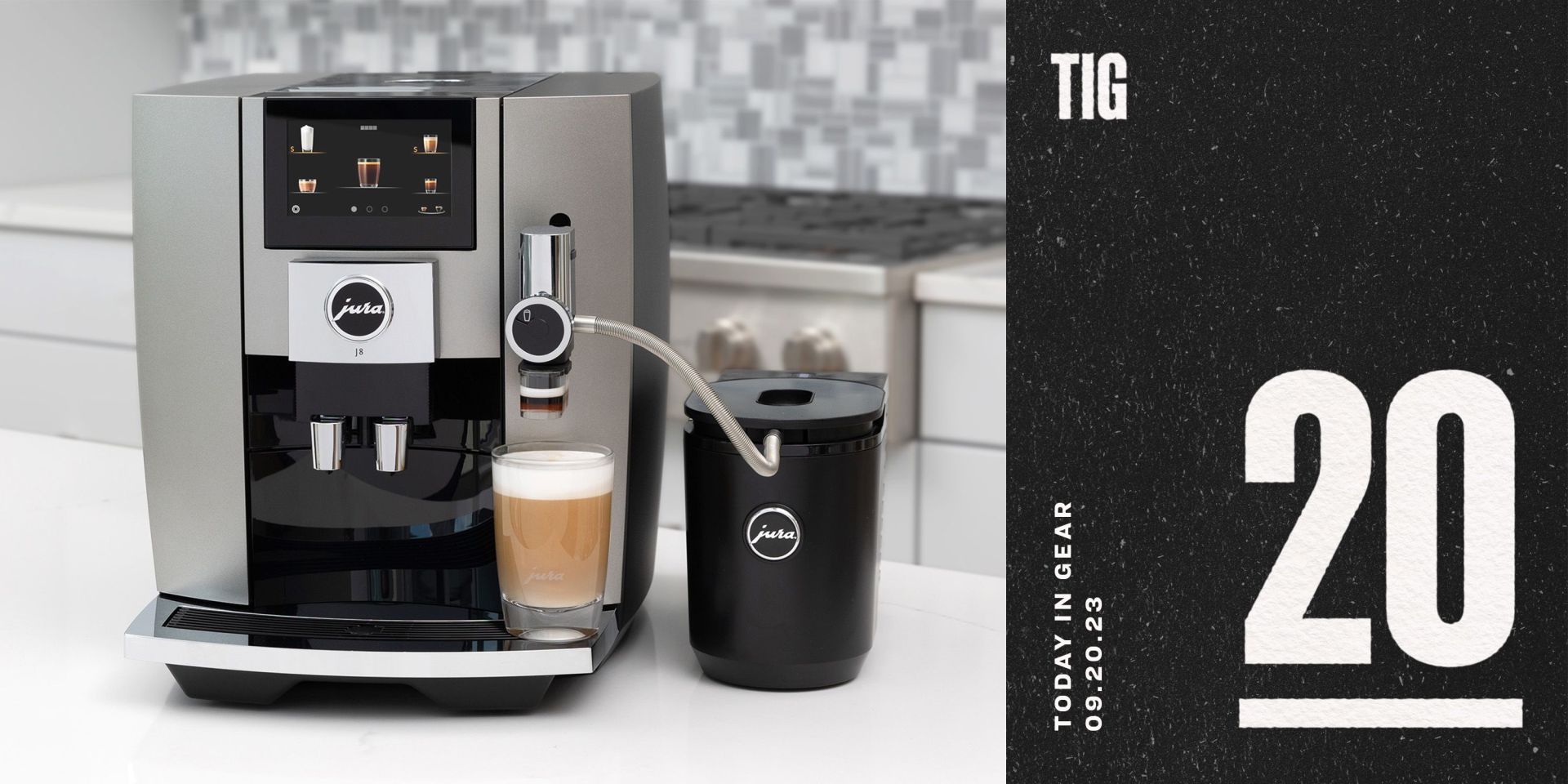 today in gear september 20 2023 jura j8 coffee machine