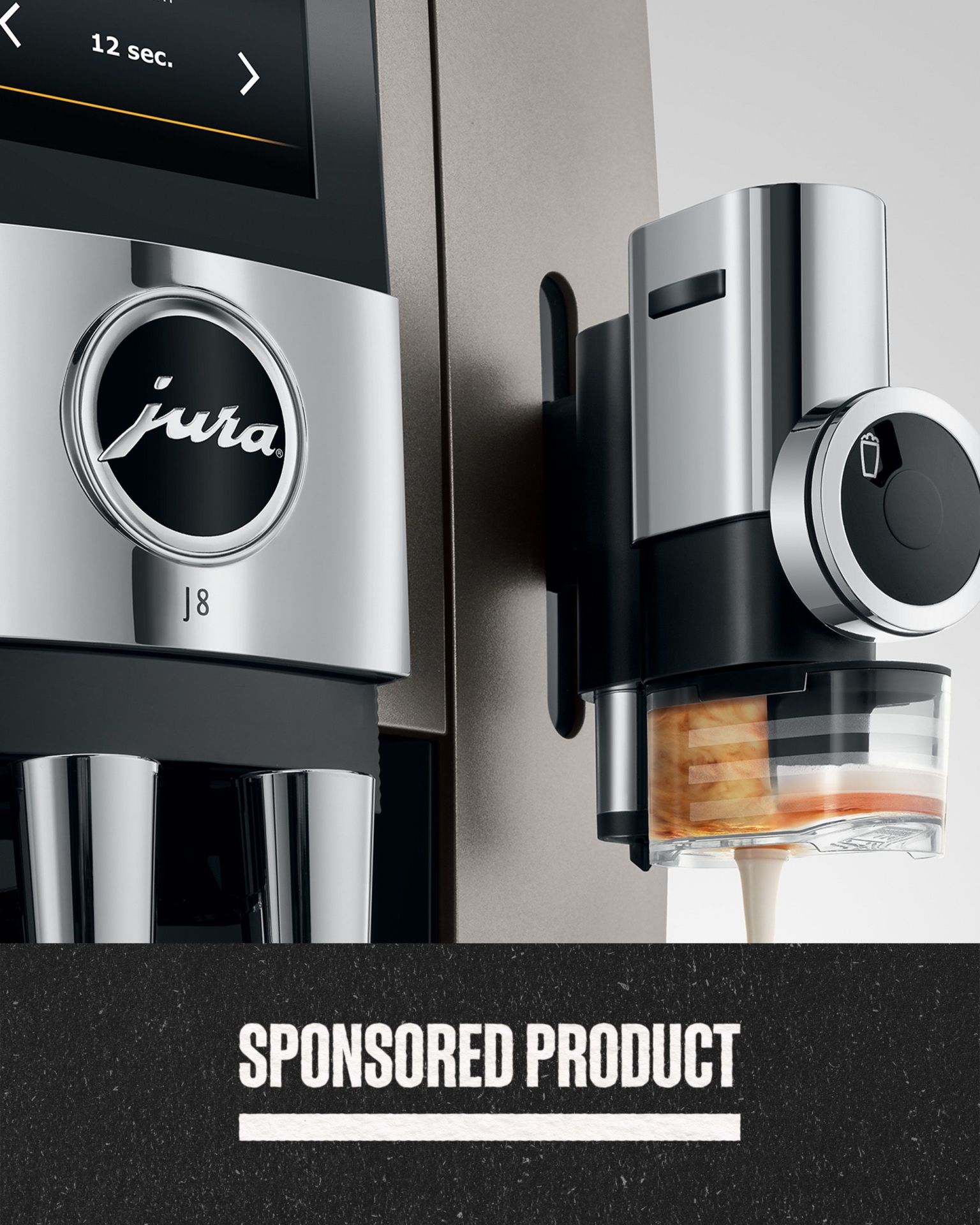 sponsored product jura j8 coffee machine