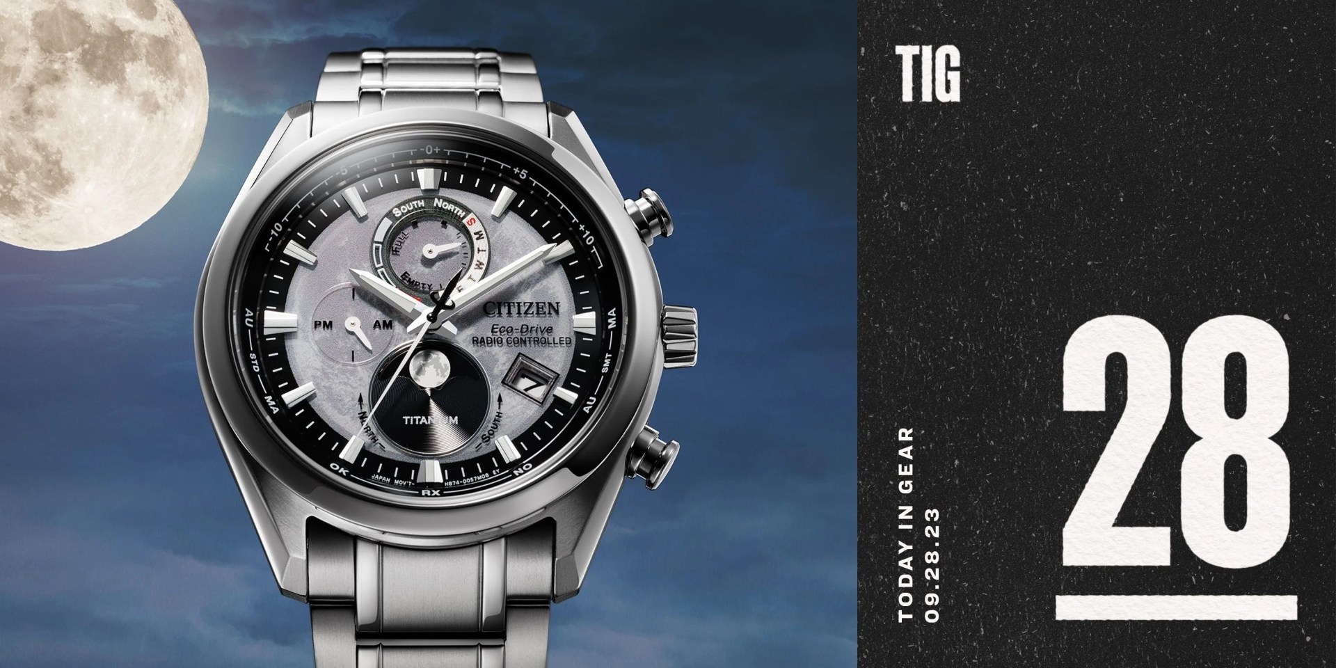 today in gear september 28 2023 citizen tsuki yomi watch