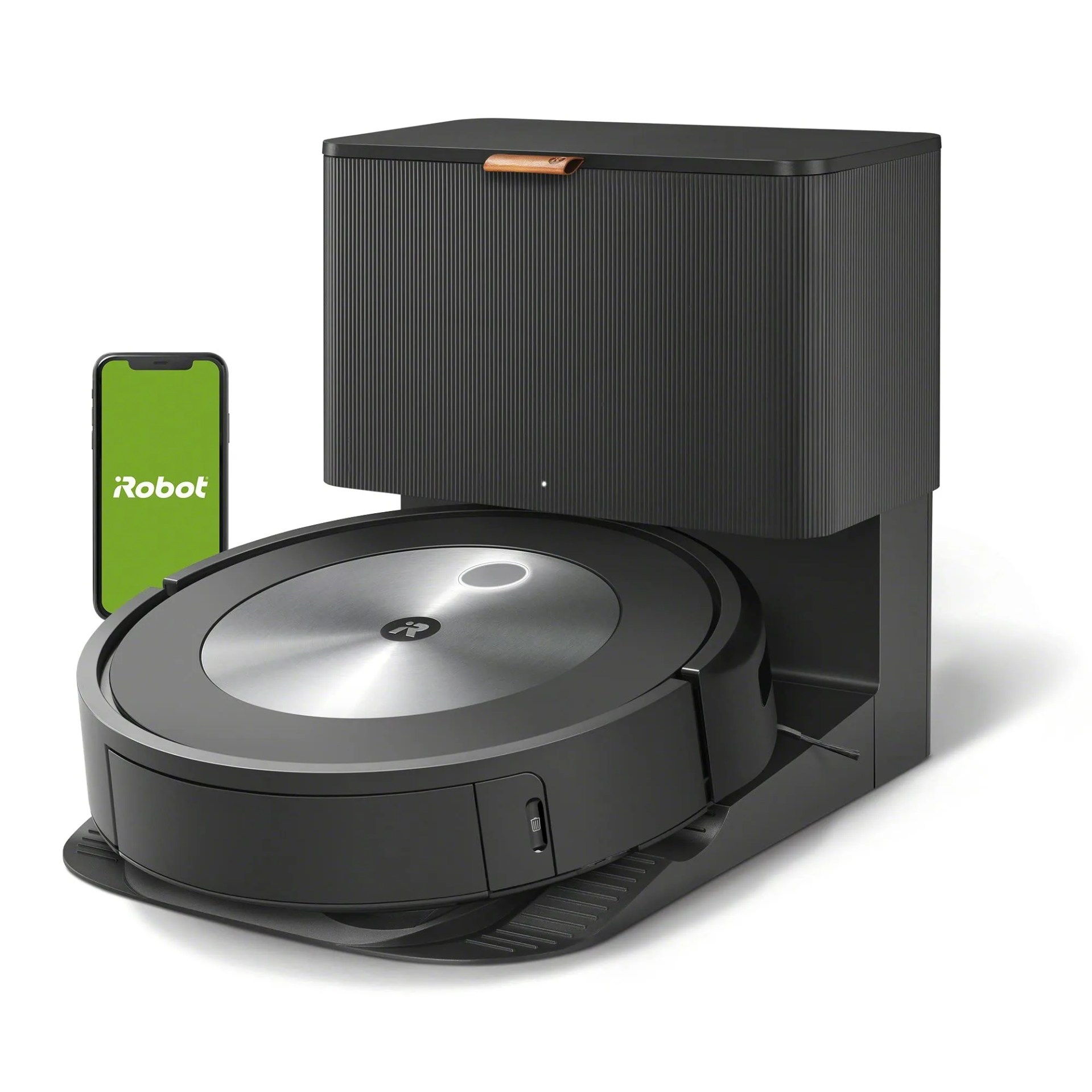 irobot roomba j6 self emptying robot vacuum – identifies and avoids pet waste cords, empties itself for up to 60 days, smart mapping, compatible with alexa, ideal for pet hair
