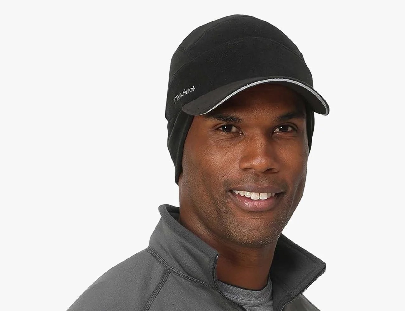a man wearing a hat