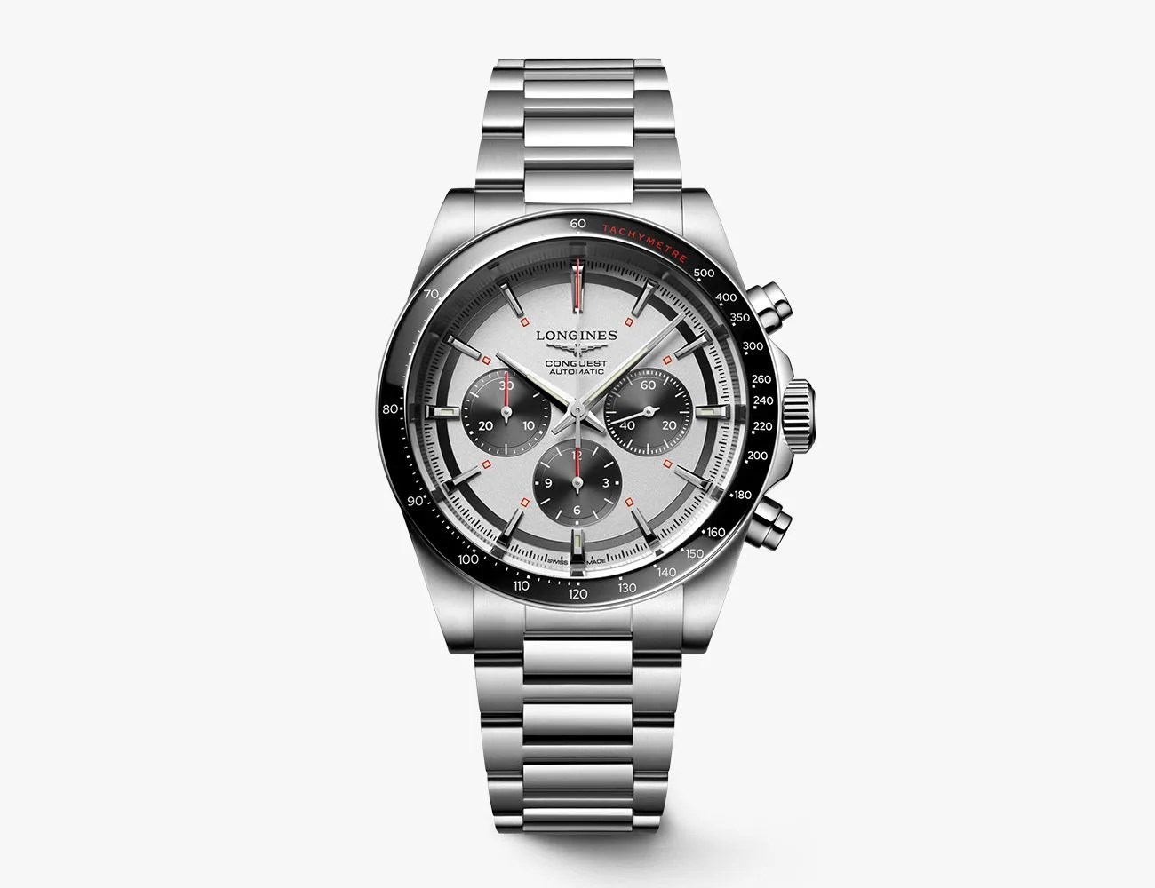 a silver watch