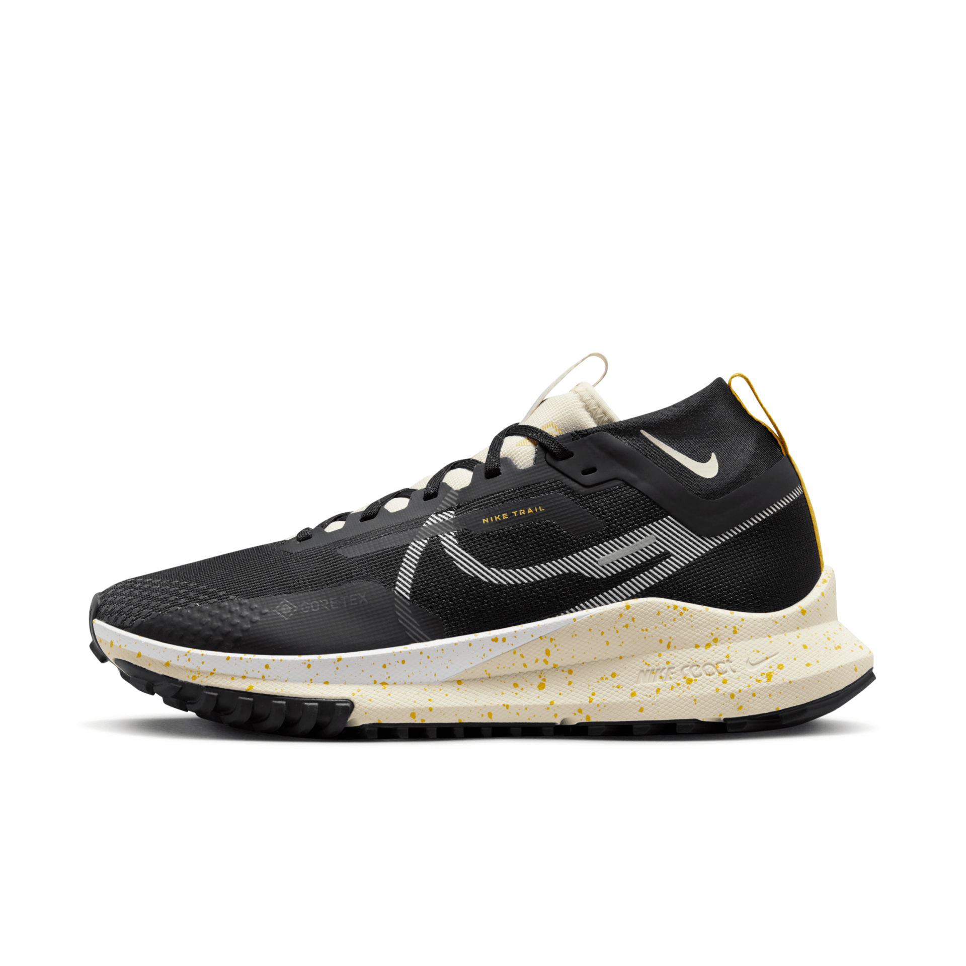 Nike Men's Pegasus Trail 4 GORE-TEX Waterproof Trail Running Shoes in Black, Size: 14 | DJ7926-005