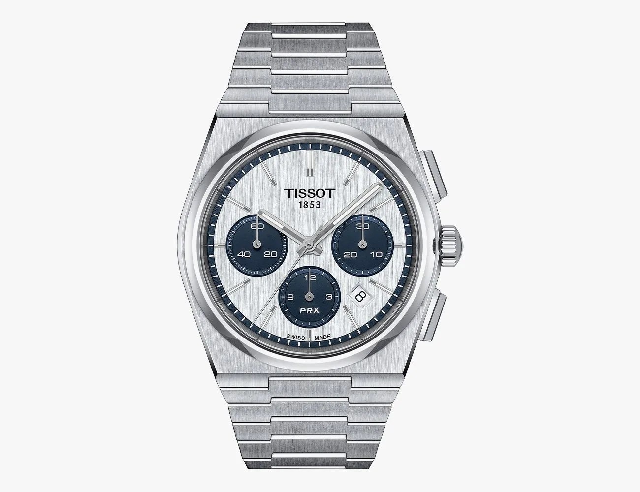 a silver watch