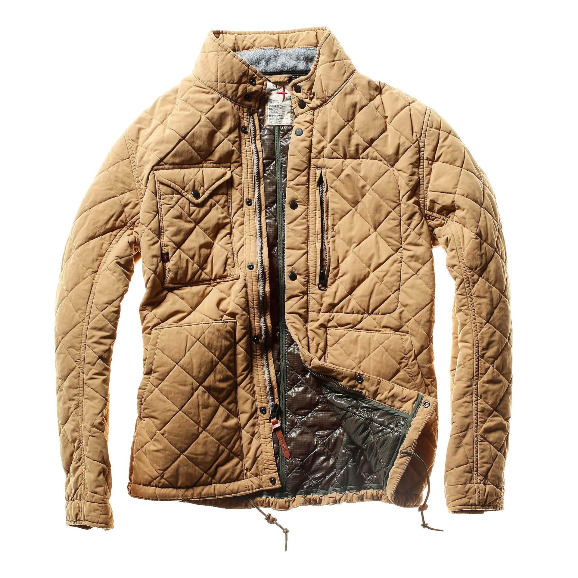 Quilted Insulated Tanker Jacket