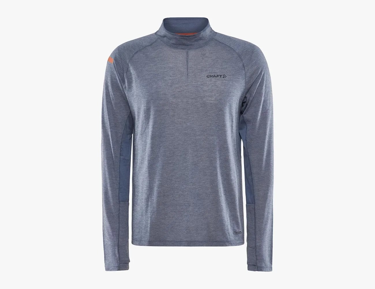 a grey sweatshirt