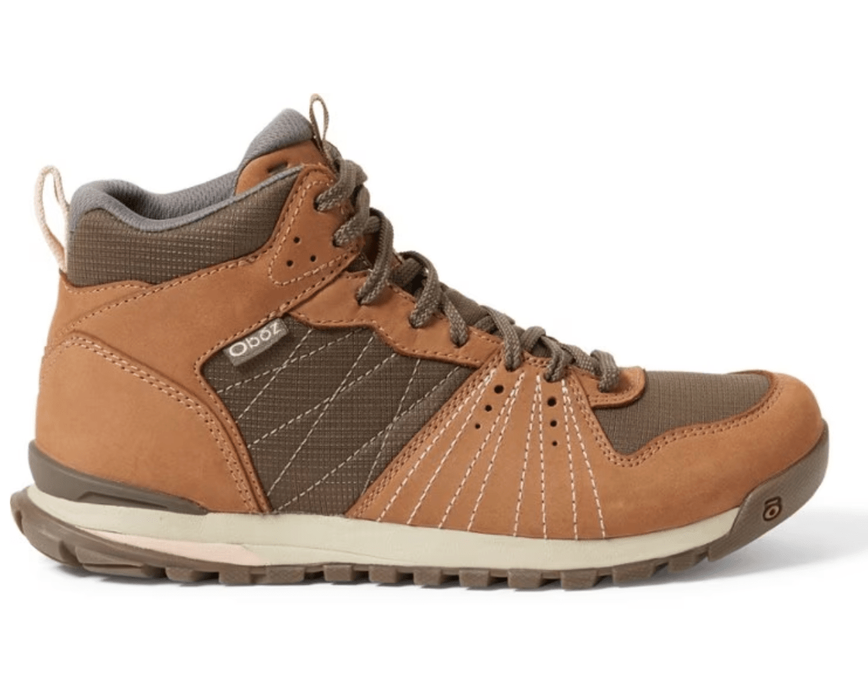 a brown leather boot