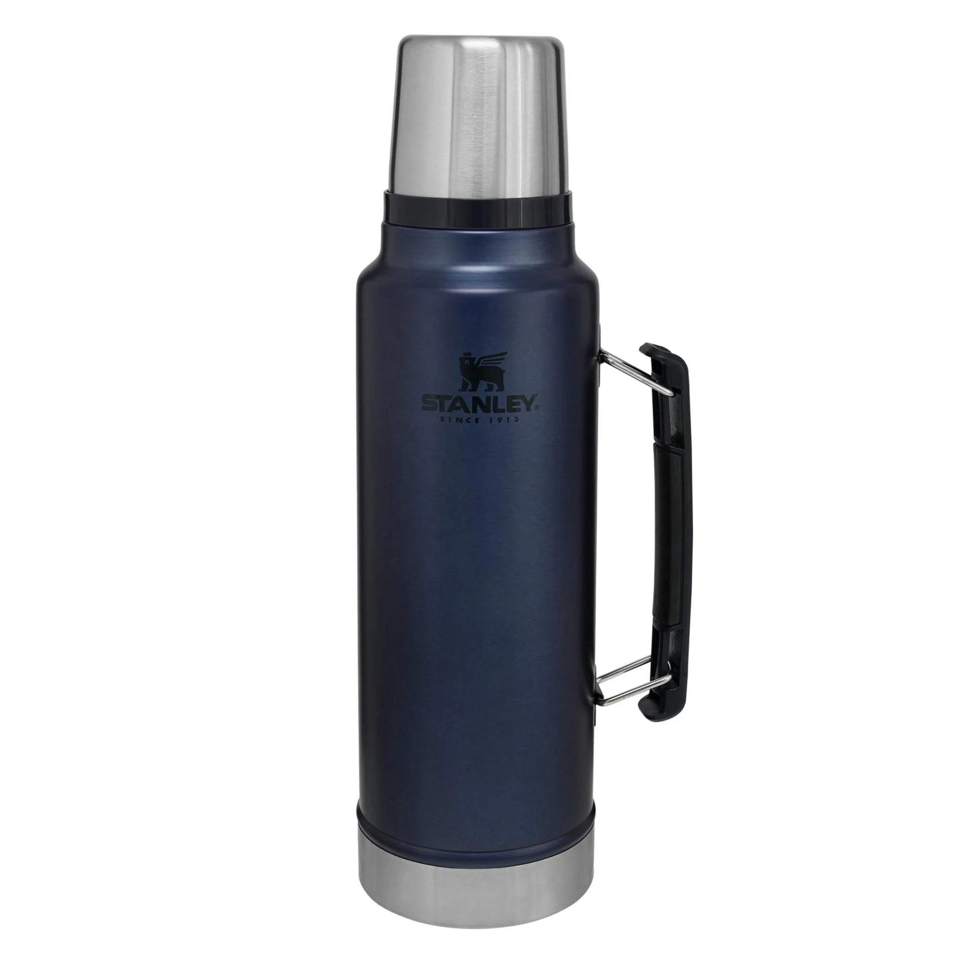 Stanley Classic Vacuum Insulated Wide Mouth Bottle - BPA-Free 18/8 Stainless Steel Thermos for Cold & Hot Beverages – Keeps Liquid Hot or Cold for Up to 24 Hours – Lifetime Warranty