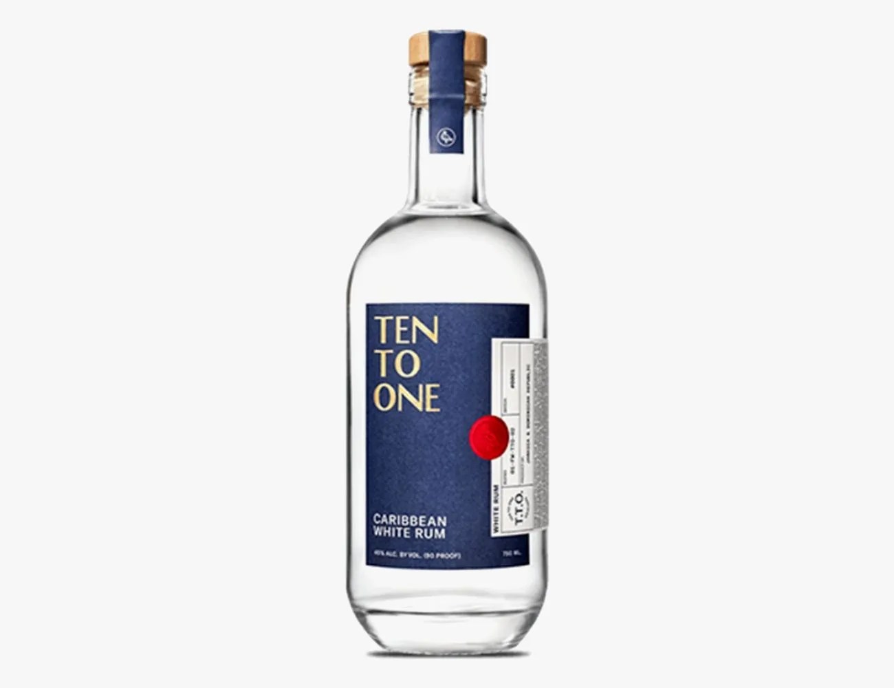 a bottle of rum