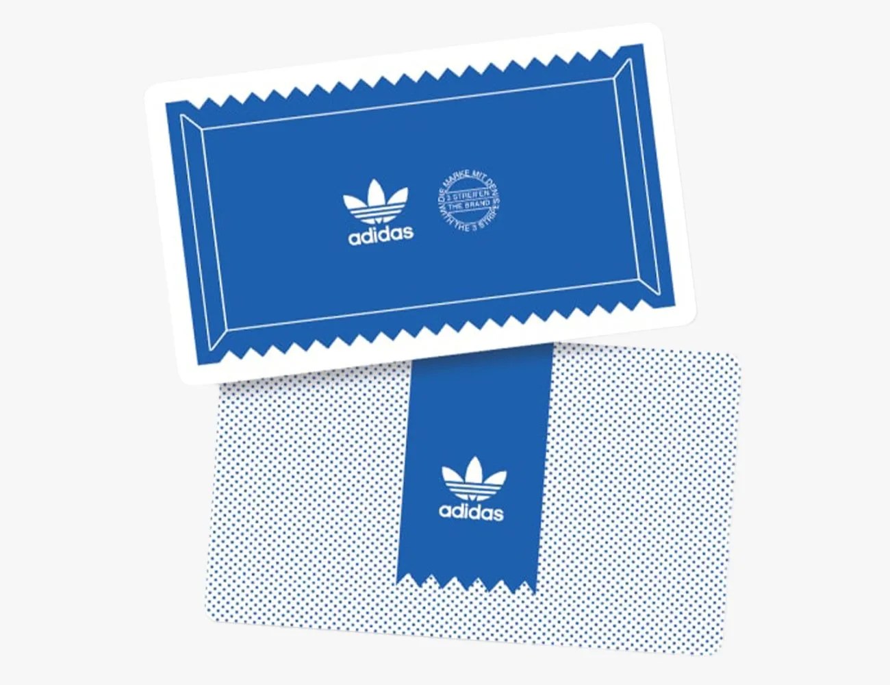 a couple of Adidas Gift Cards
