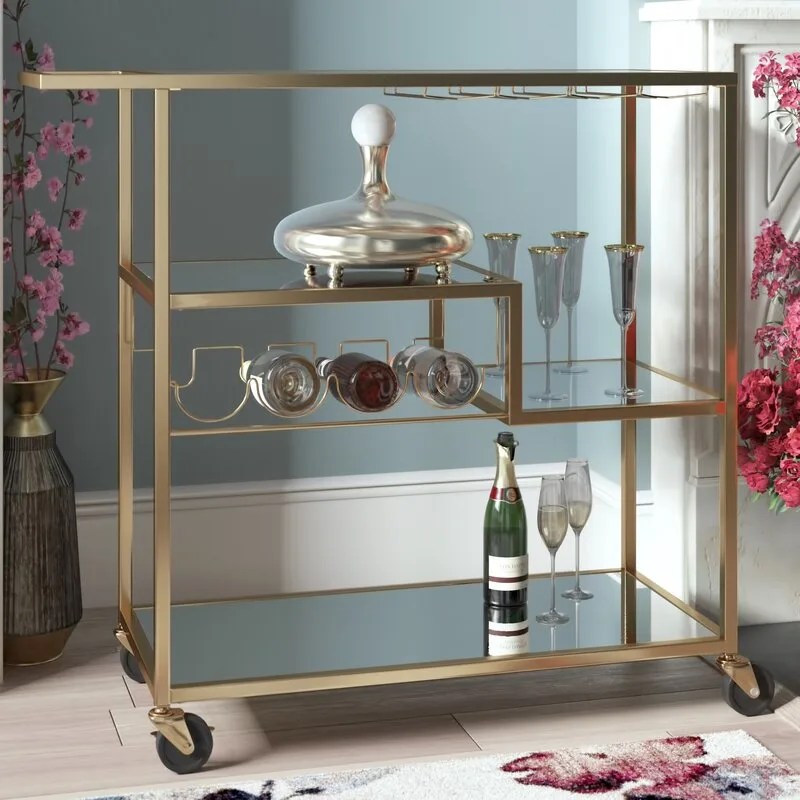 miranda bar cart