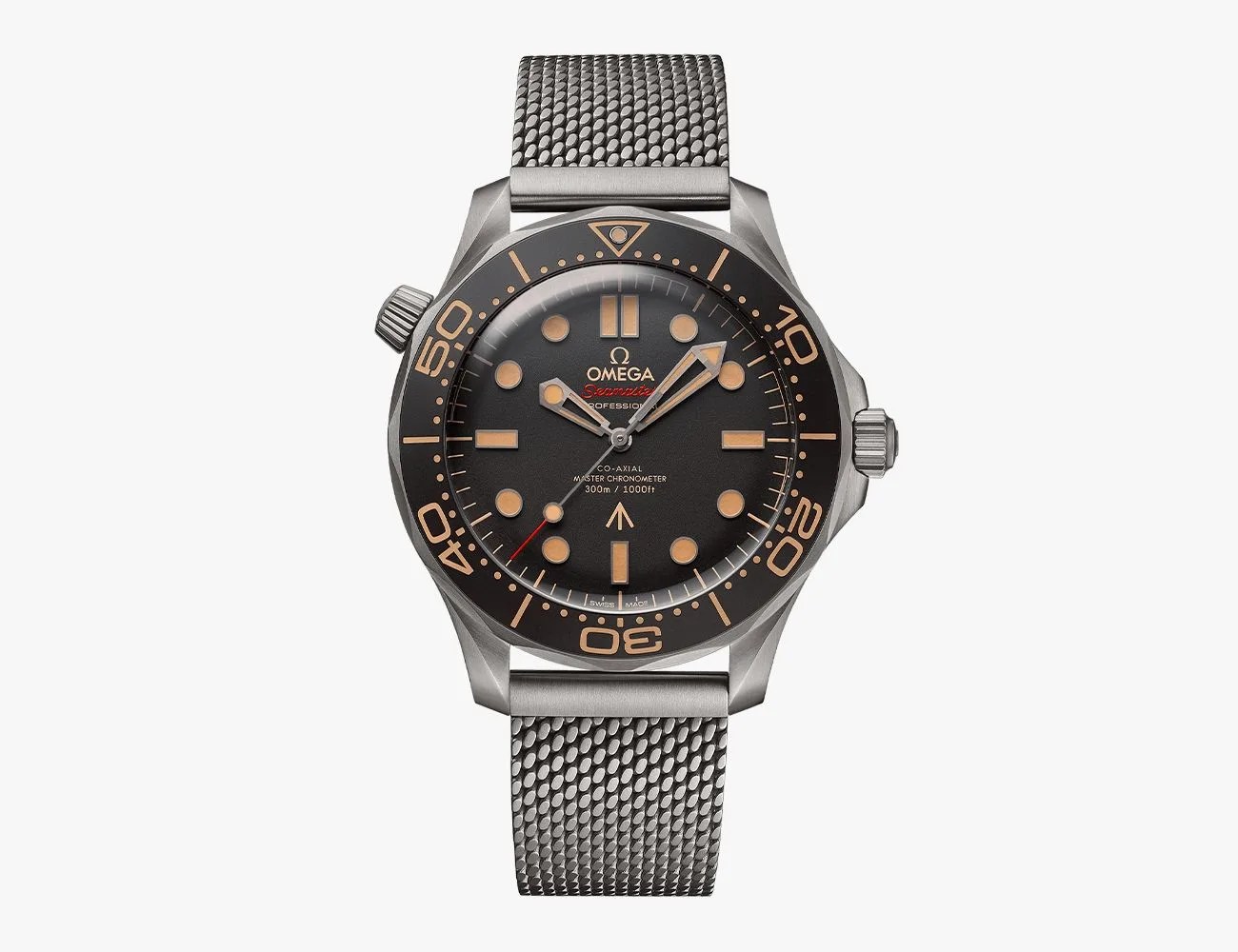 a watch with gold accents