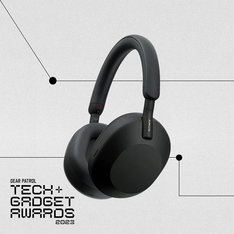 a pair of headphones