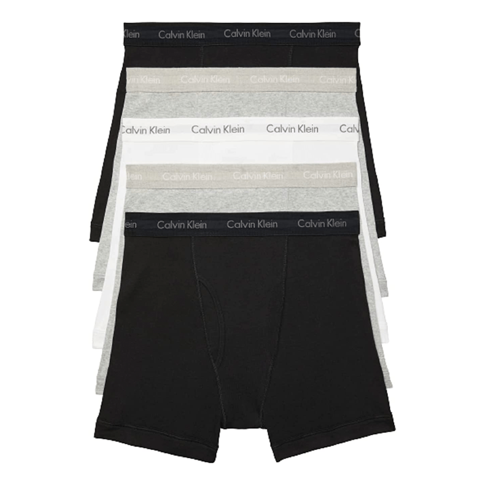 Calvin Klein Men's 5-Pack Cotton Classic Boxer Briefs Underwear