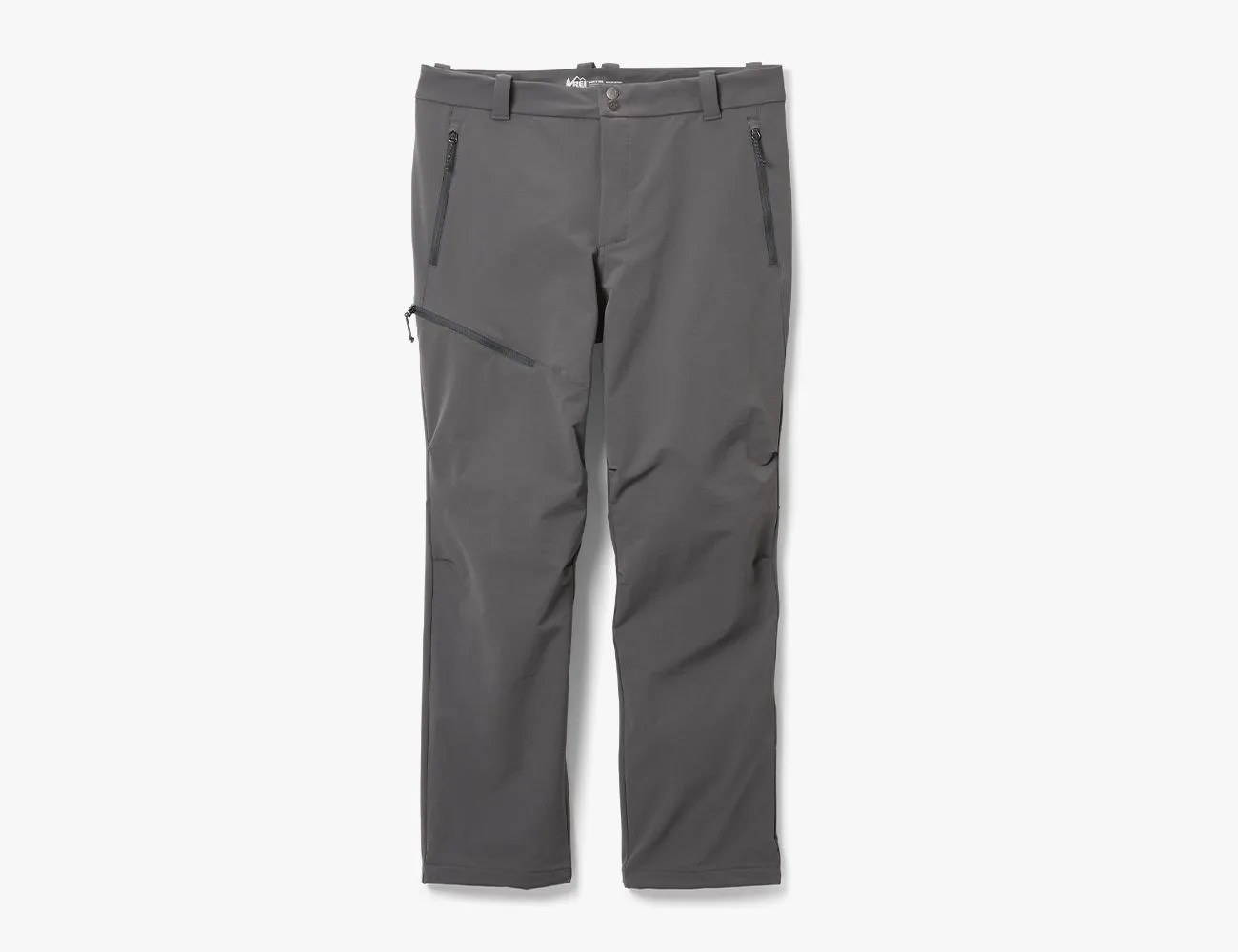 a pair of grey pants
