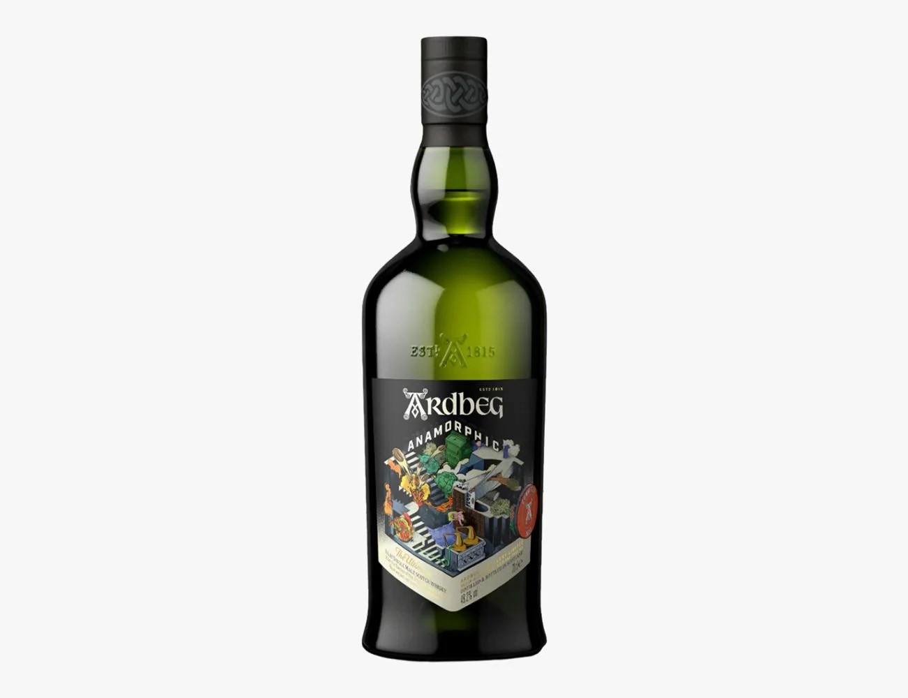 a bottle of alcohol