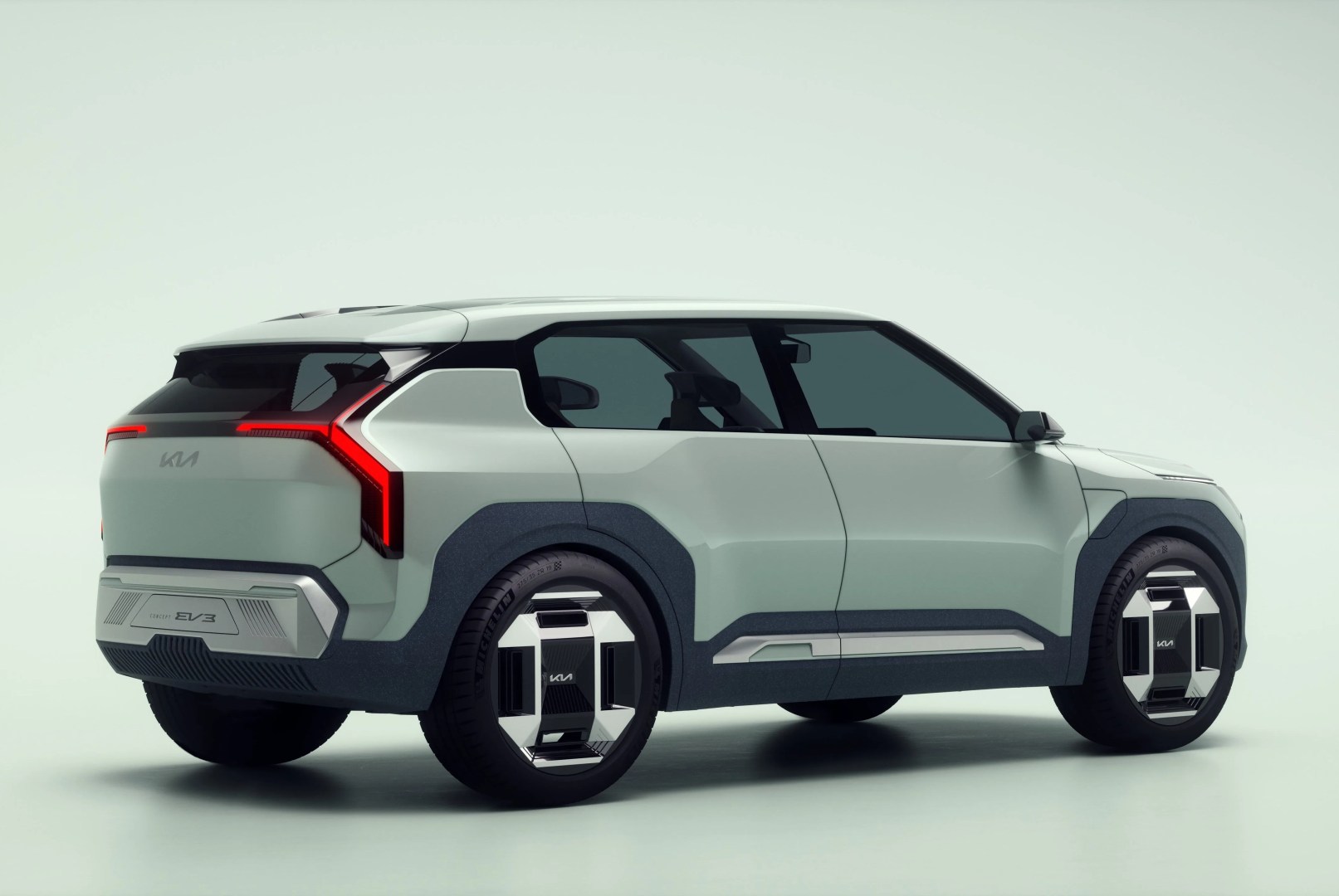 a silver suv
