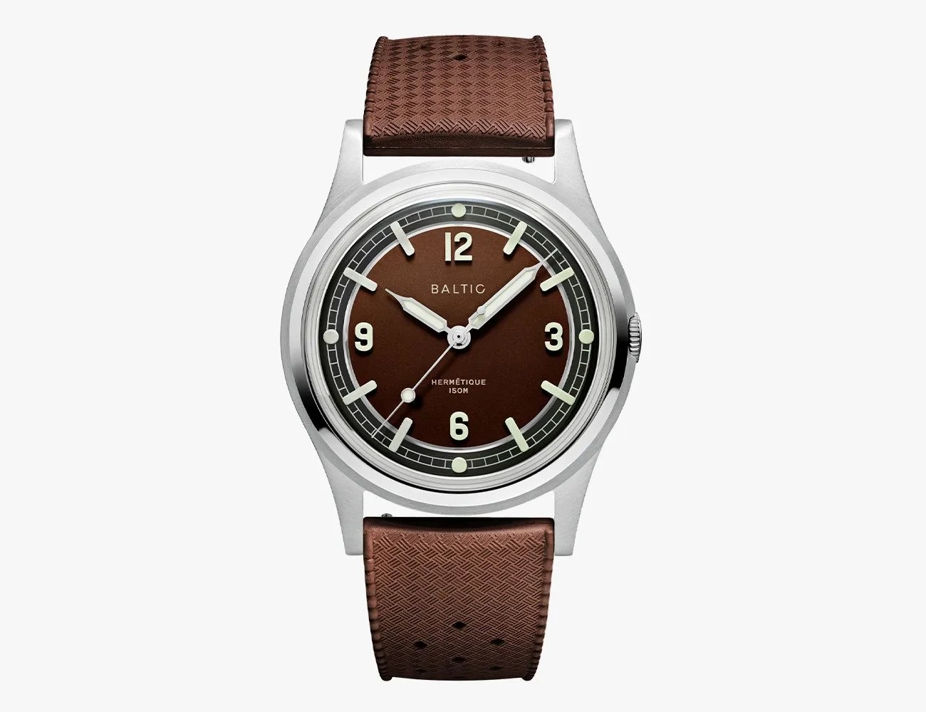 a brown watch
