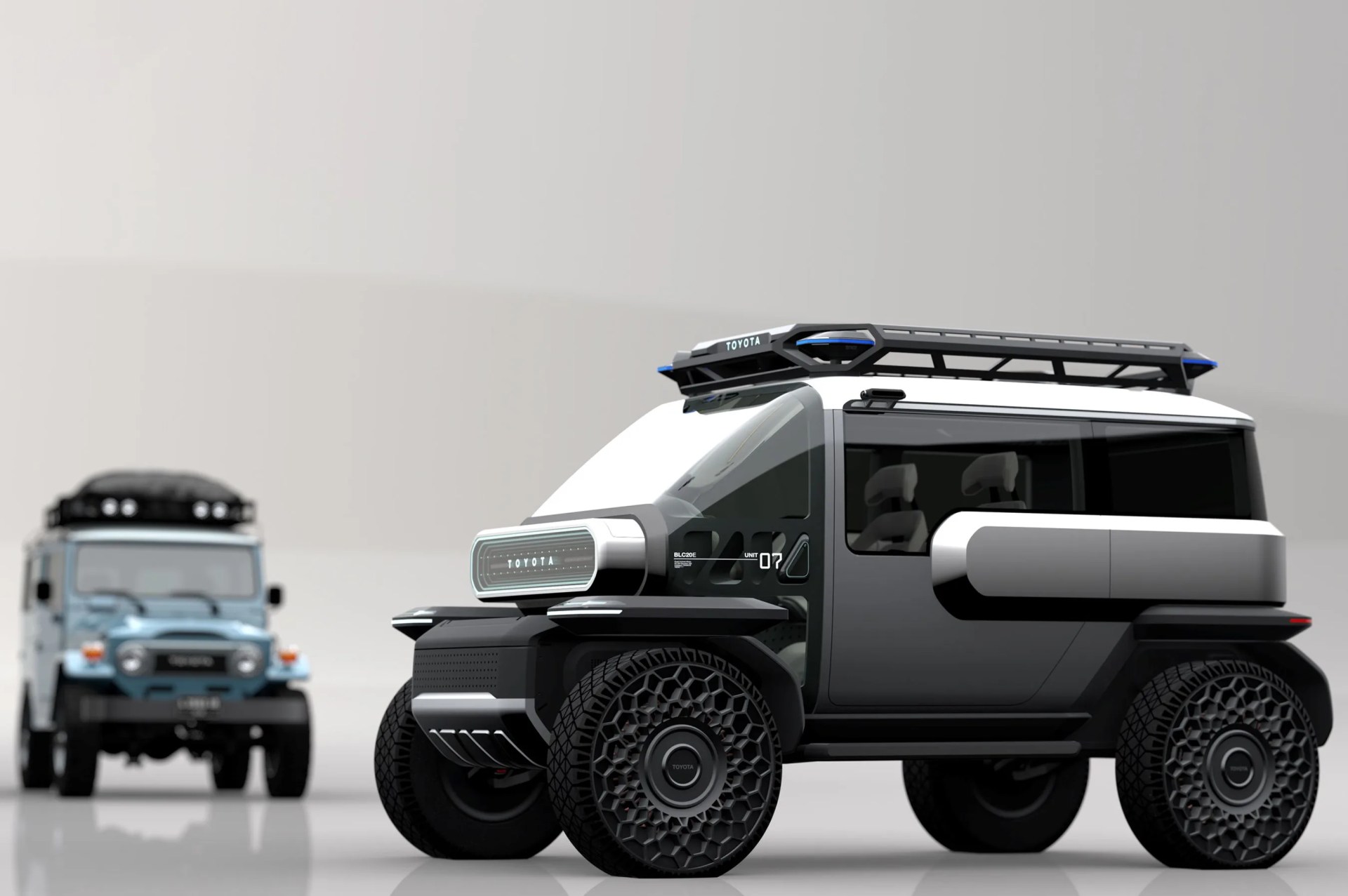 toyota concept with toyota fj40