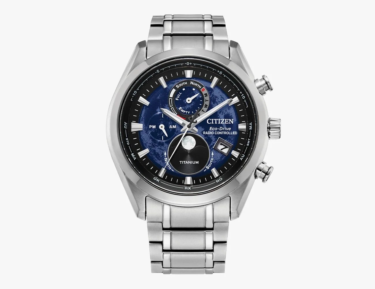 a silver and black wrist watch