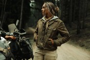 flint and tinder women's flannel lined waxed trucker jacket