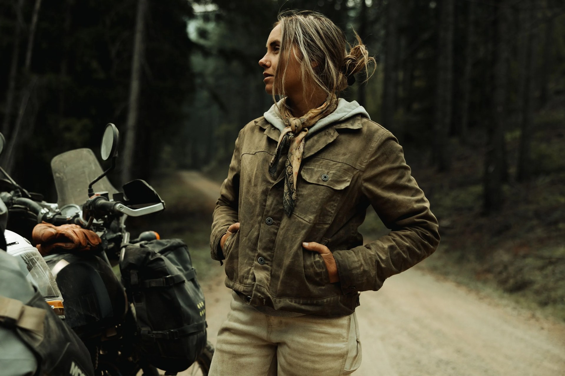 flint and tinder women's flannel lined waxed trucker jacket