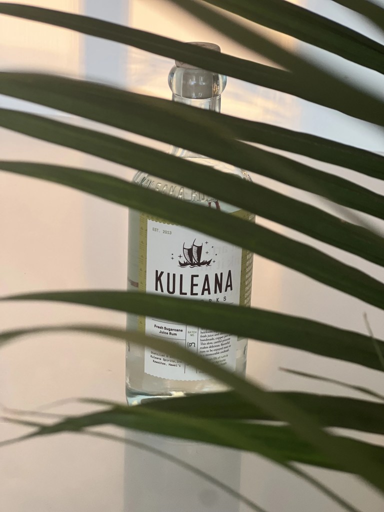 bottle of rum