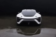 a white sports car