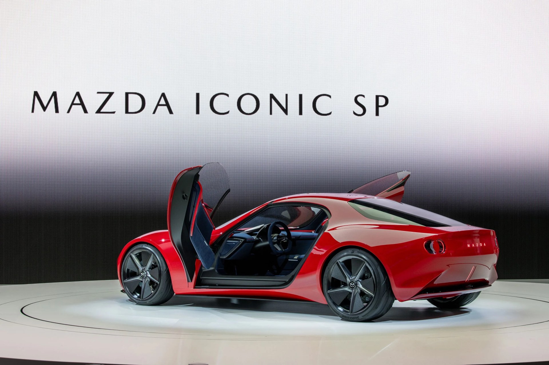 a red sports car