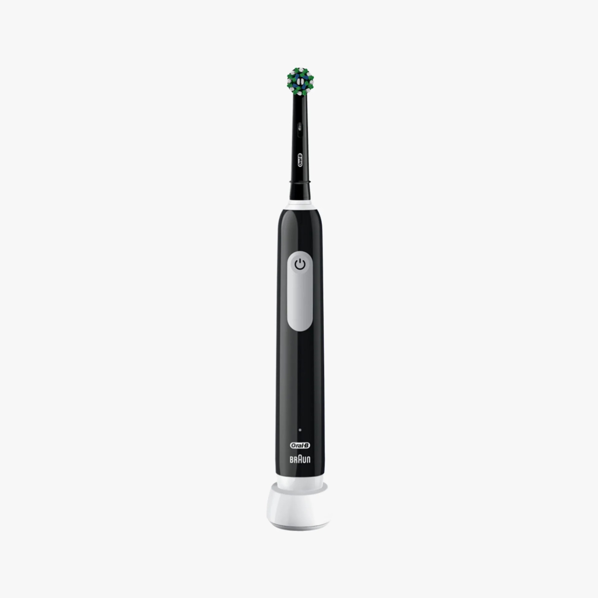black electric toothbrush
