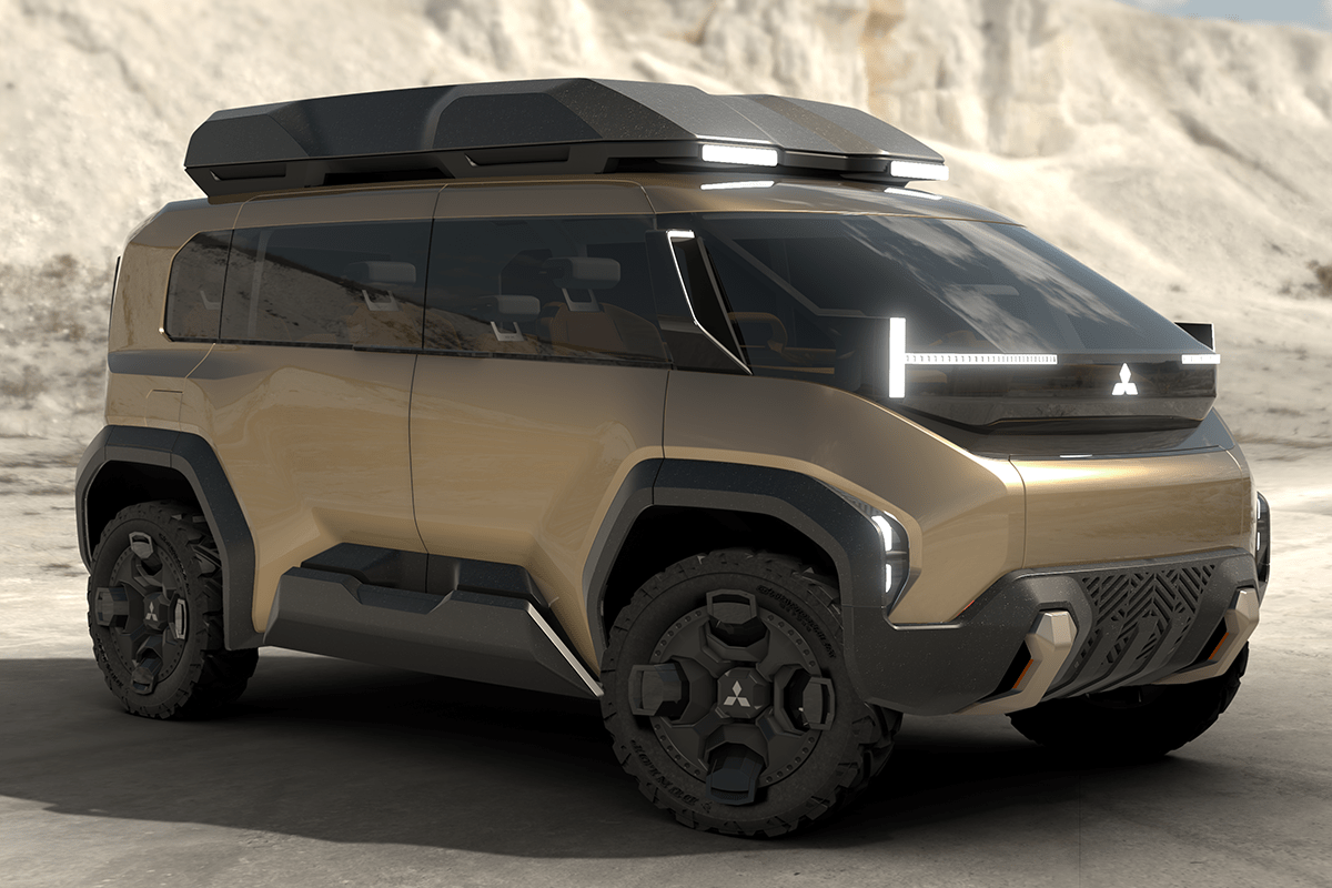 mitsubishi van concept