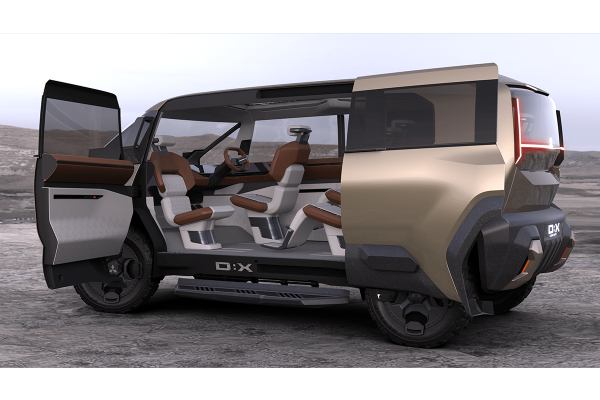 mitsubishi van concept