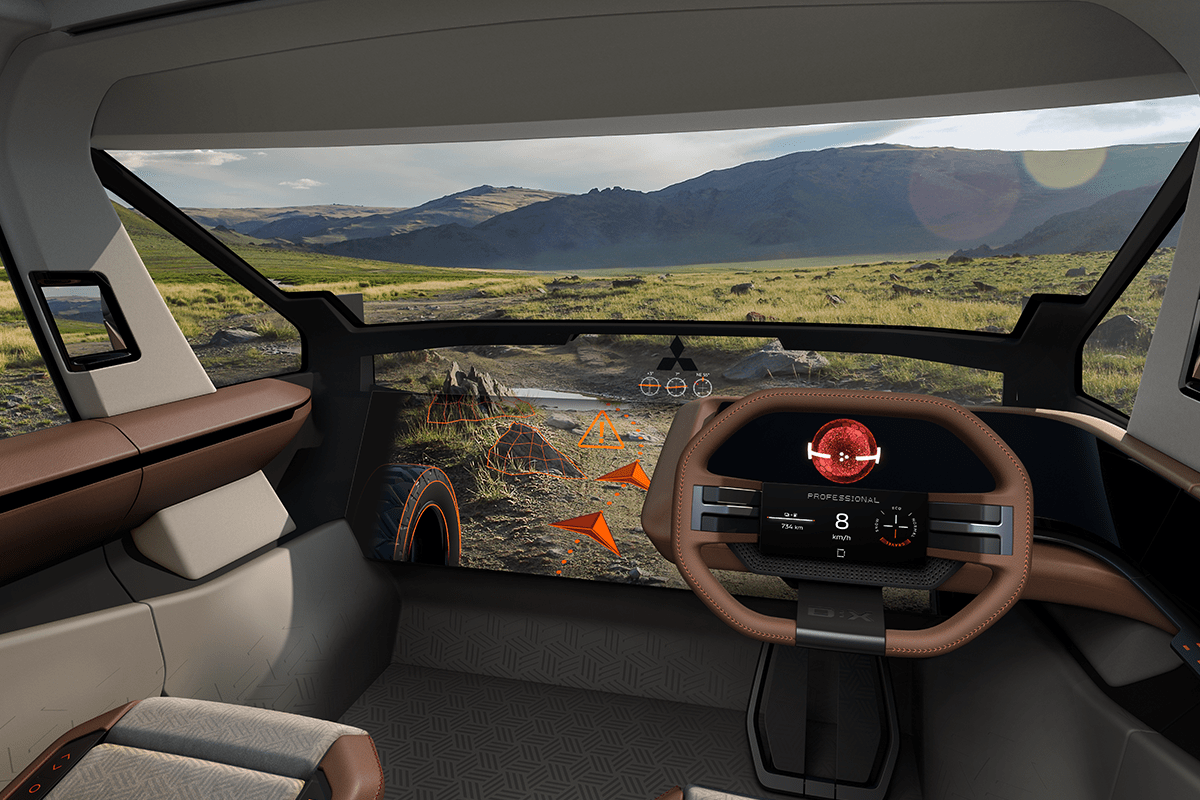 mitsubishi van concept