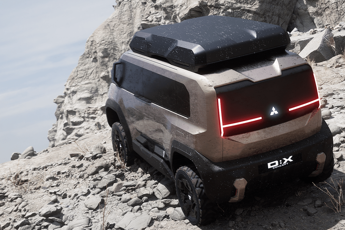 mitsubishi van concept